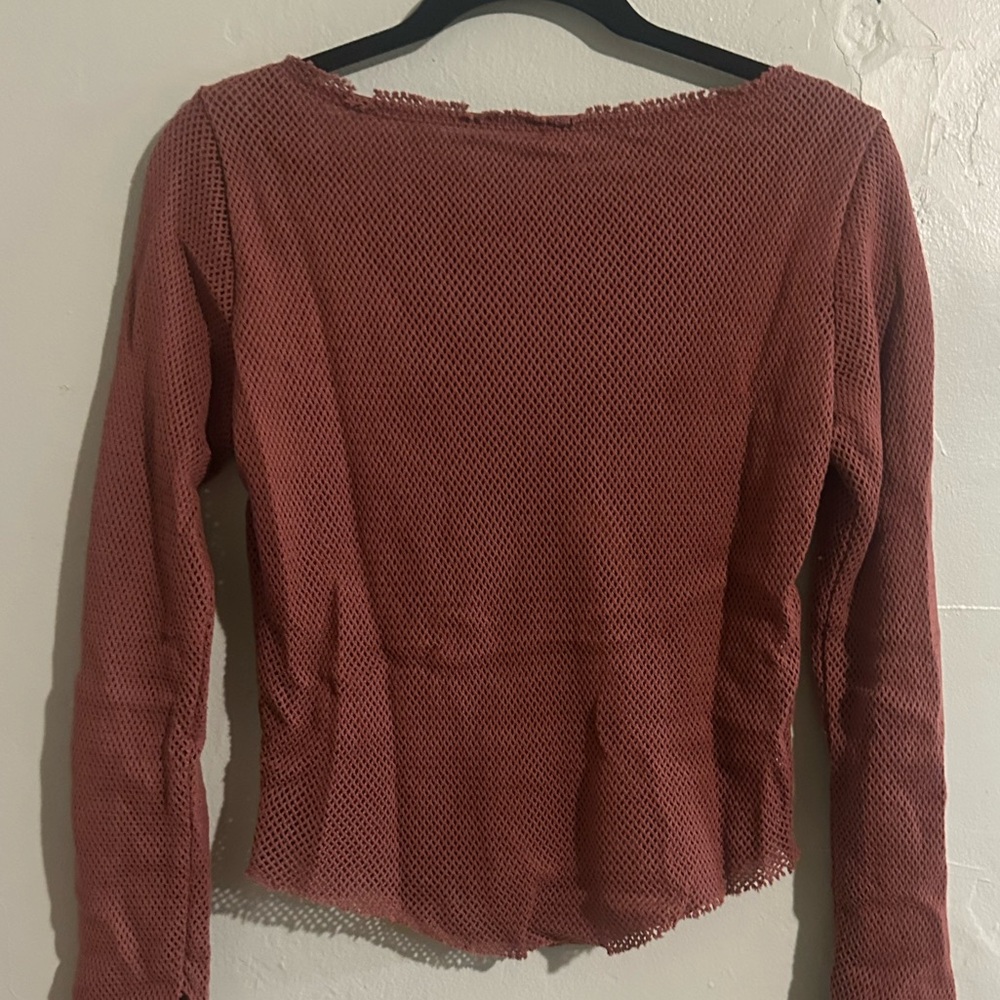 Free People Mesh Shirt - Picture 5 of 7